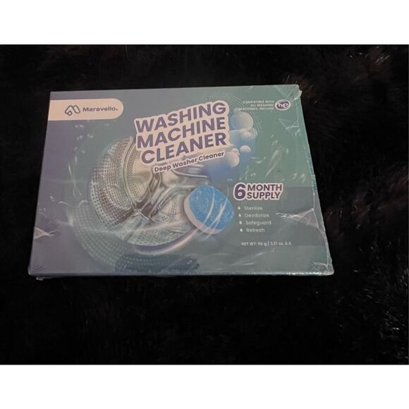 Maravello Washing Machine Cleaner Descaler Tablets Washing Machine Cleaning Tabl - Picture 1 of 2